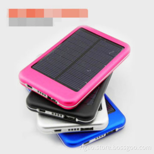 Newest 1,000/1,500/2,000/2,600mAh Solar power bank